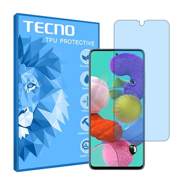 محافظ صفحه نمایش ضد اشعه آبی تکنو مدل HyBLU مناسب برای گوشی موبایل سامسونگ Galaxy A51 