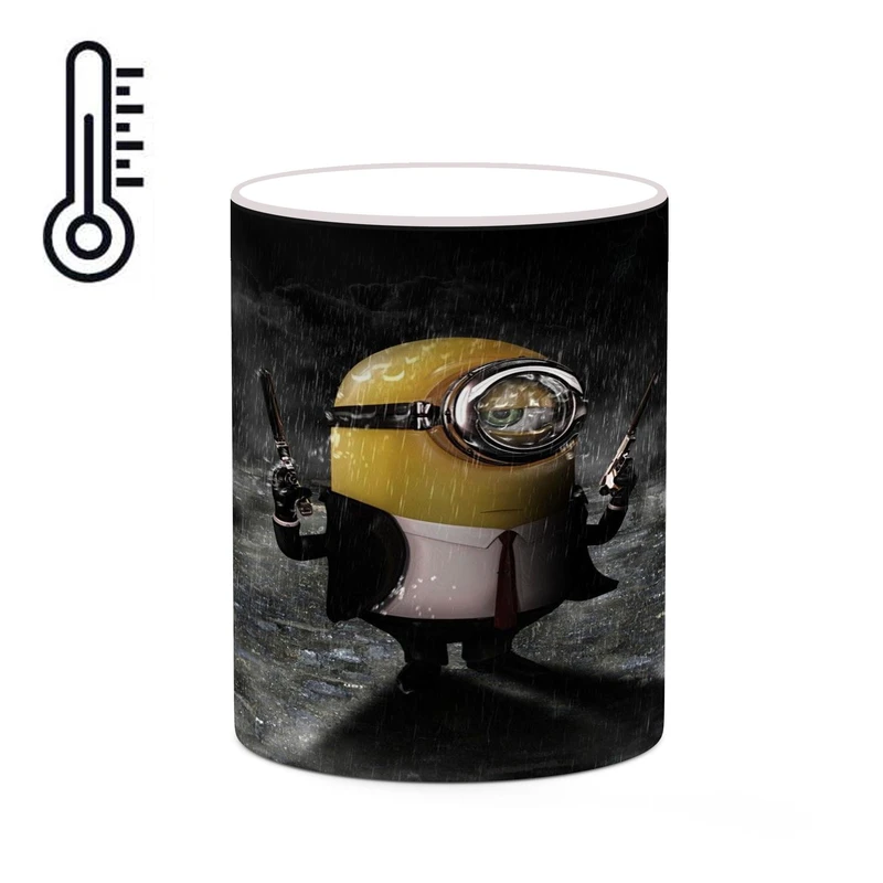 ماگ حرارتی کاکتی طرح minion مینیون مدل mgh42936