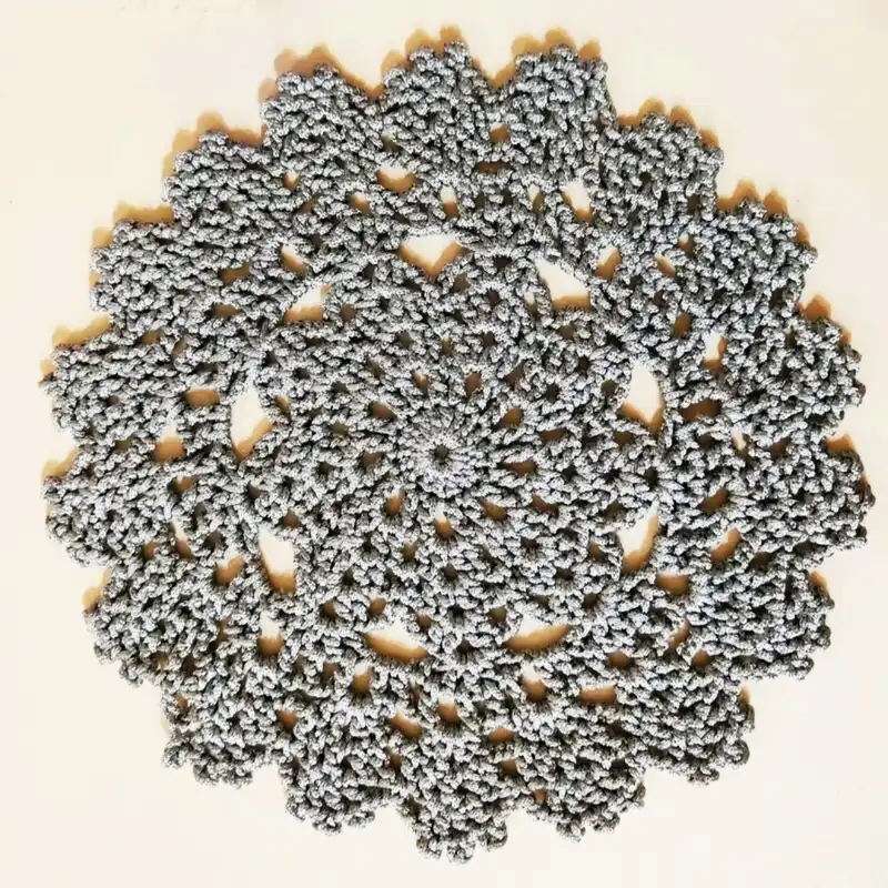 رومیزی قلاب بافی مدل D22