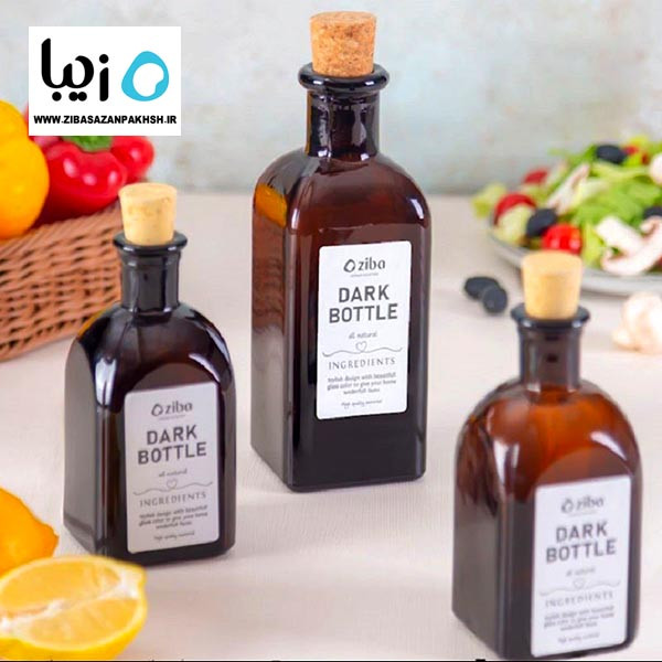 بطری زیبا مدل ترنگ دارک کد 510ml