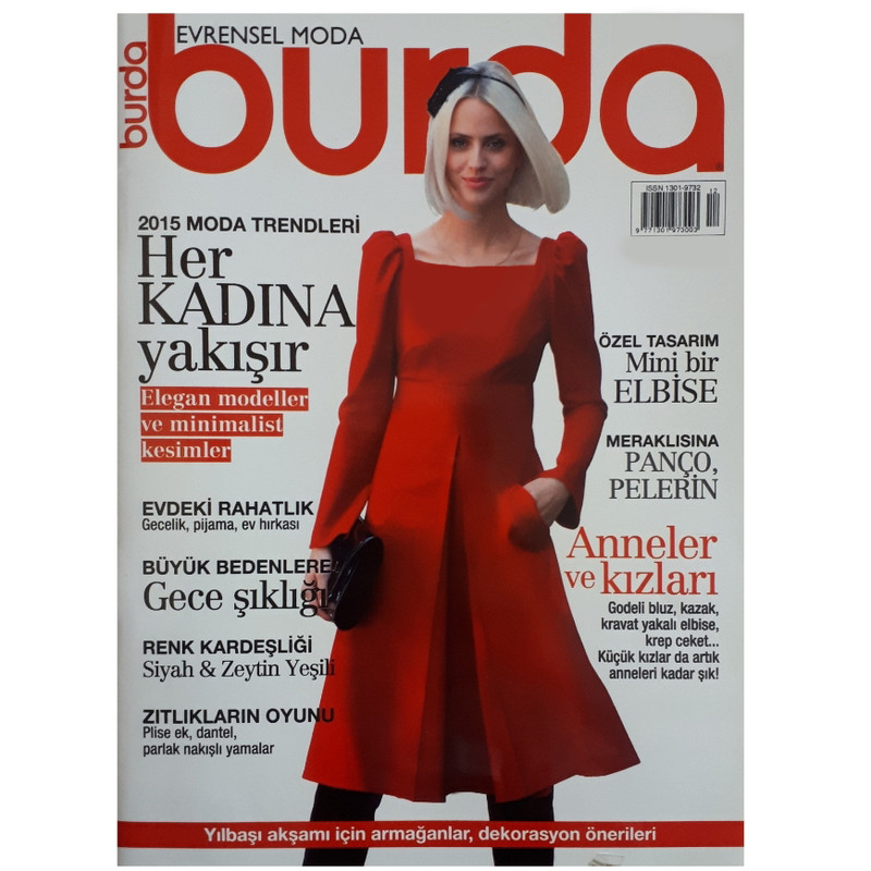 مجله burda دسامبر 2014