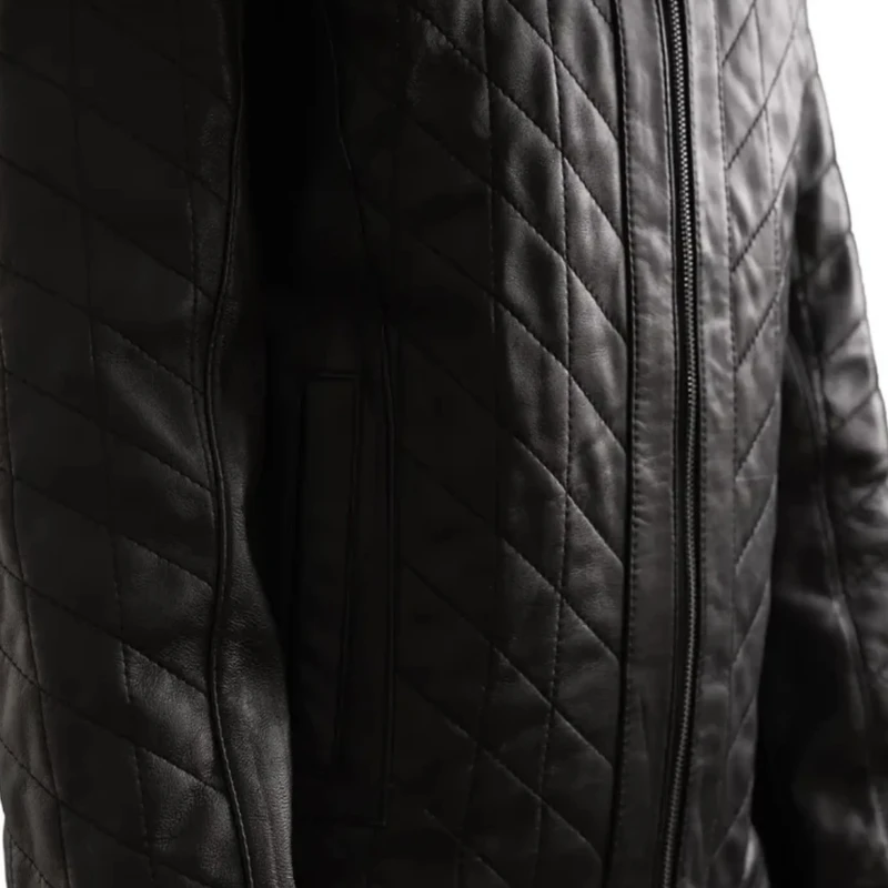 عکس شماره 3 : کت چرم مردانه مدل چرم طبیعی سالینو کد m04