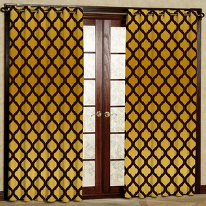   پرده مدل زیگ زاگی هازان پانچی کد 4837 سایز 140x200 سانتی متر