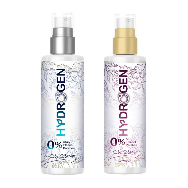 اسپری ضد تعریق هیدروژن مدل HWM حجم 160 میلی لیتر بسته 2 عددی