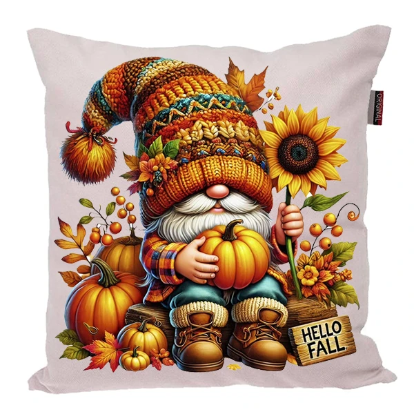 کوسن پاد آفرین مدل سلام پاییز طرح عروسکی کد PK40189