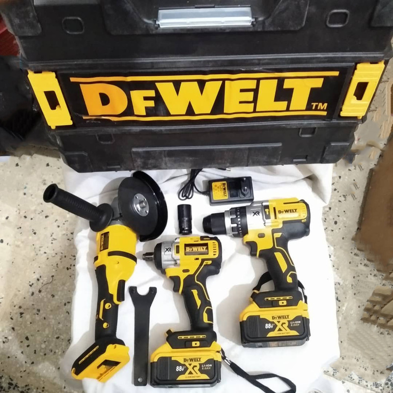 ابزار کارگاهی دی اف ولت مدل DC-330 مجموعه 3 عددی