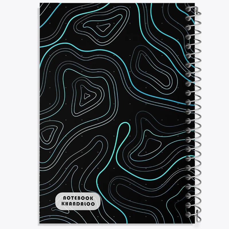 دفتر مشق 50 برگ خندالو طرح پترن فانتزی کد N4762