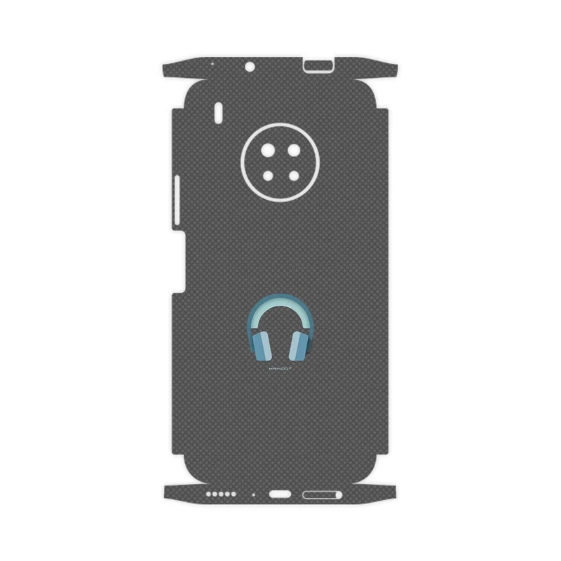 برچسب پوششی ماهوت مدل Minimal Headphone Icon-FullSkin مناسب برای گوشی موبایل هوآوی Y9a