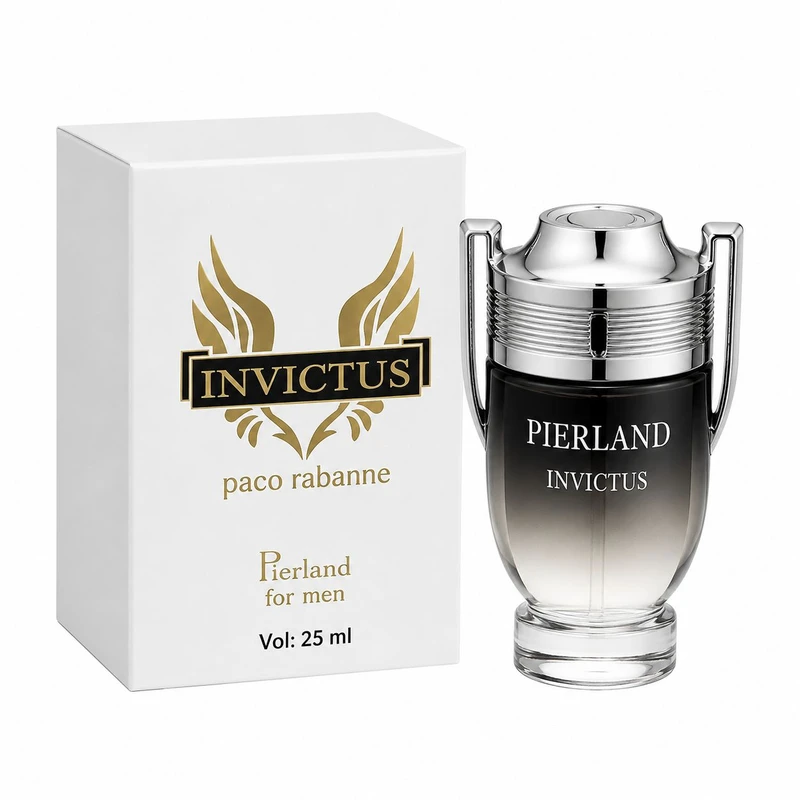 عطر جیبی مردانه پیرلند مدل Invictus با رایحه تند حجم 25 میلی‌لیتر