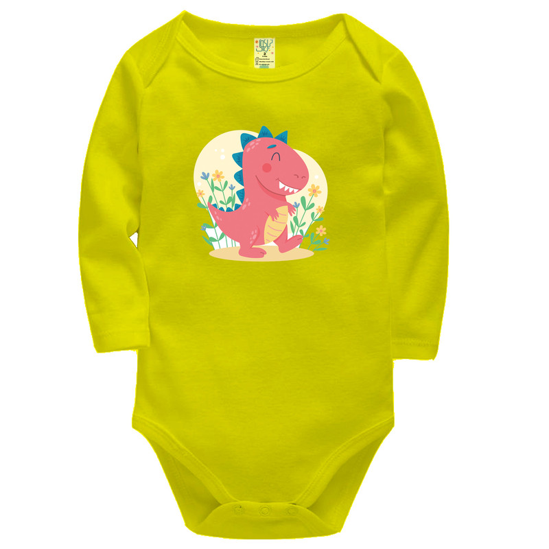 بادی نوزادی نیل کوک مدل Dino Fun مجموعه 4 عددی