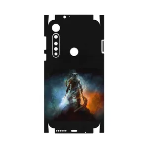 MAHOOT Skyrim Game Series-FullSkin Cover Sticker for Motorola One Vision Plus