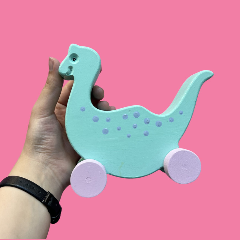 اسباب بازی زینتی مدل دایناسور خال خالی کد VA-14