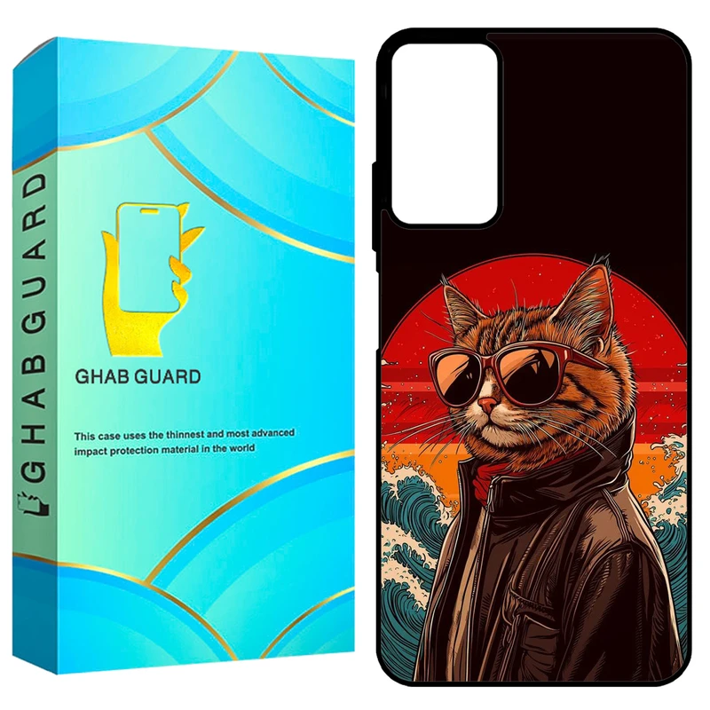 کاور قاب گارد طرح گربه مدل GCHPN11P مناسب برای گوشی موبایل شیائومی  Redmi Note 11 Pro 4G / Redmi Note 11 Pro 5G / Redmi Note 12 Pro 4G