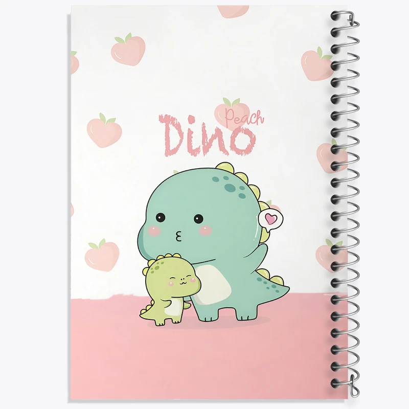 دفتر لیست خرید 50 برگ خندالو طرح دایناسور کیوت کد N3508