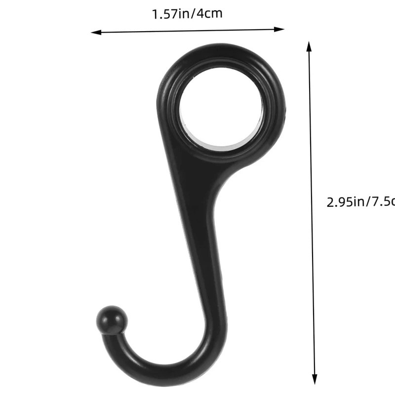 استند لیوان سالوت مدل قلاب آویز HOOK بسته 6 عددی