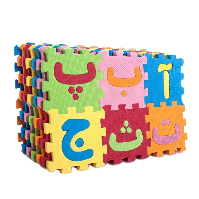 بازی آموزشی الفبای فارسی مدل F-22 بسته 42 عددی