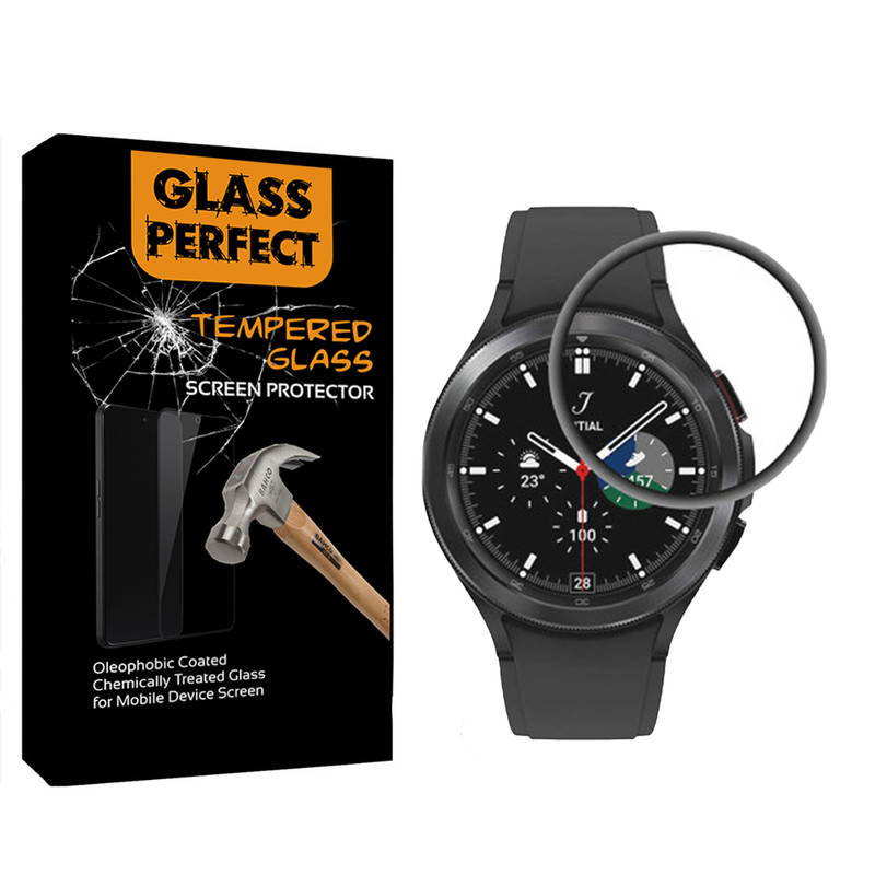  محافظ صفحه نمایش پرفکت مدل PMMAT مناسب برای ساعت هوشمند سامسونگ Galaxy Watch4 Classic 42mm