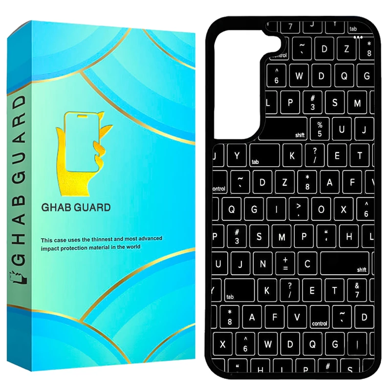 کاور قاب گارد طرح کیبورد مدل GCHPA21F مناسب برای گوشی موبایل سامسونگ Galaxy S21 FE 5G