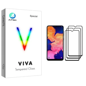 Junbo Viva Glass Screen Protector For Samsung Galaxy A10 Pack Of 3