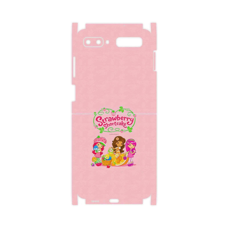 برچسب پوششی ماهوت مدل Strawberry Shortcake-FullSkin مناسب برای گوشی موبایل سامسونگ Galaxy Z Flip