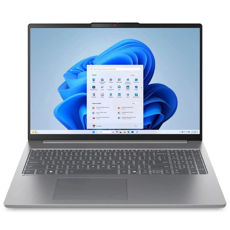 لپ تاپ 16 اینچی لنوو مدل IdeaPad Slim 5 16IMH10-Core Ultra 5 135H-32GB DDR5 5600MHz-512GB SSD-IPS-W - کاستوم شده