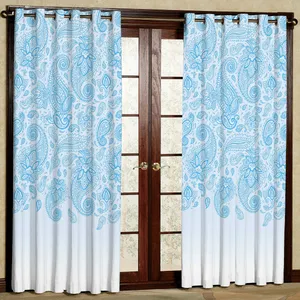 پرده مدل بته جغه هازان پانچی کد 1079 سایز 140x200 سانتی متر