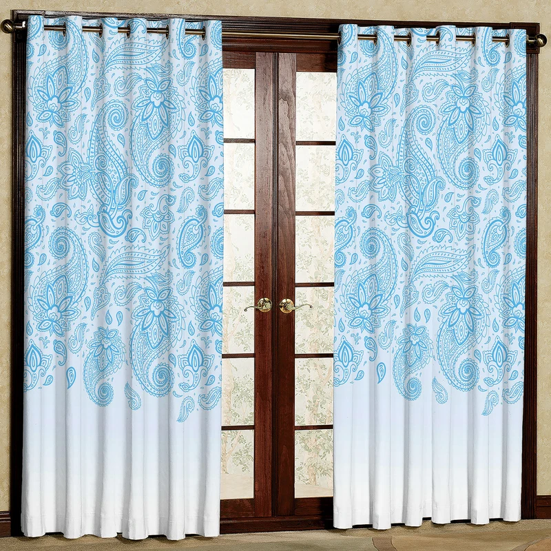 پرده مدل مخمل پانچی کد 1079T2 سایز 200x140 سانتی متر