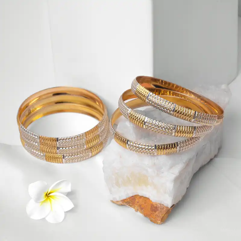 النگو زنانه مدل رکسانا کد S-1 بسته 6 عددی