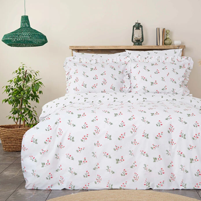 سرویس روتختی 2 نفر 4 تکه کاراجا هوم مدل Silvie 