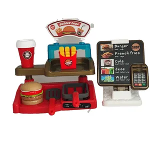 اسباب بازی صندوق فروشگاهی مدل برگر شاپ