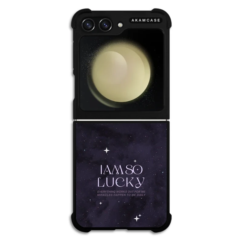 : کاور آکام مدل AMC-WSGZFLIP5-LUCKY-4 مناسب برای گوشی موبایل سامسونگ Galaxy Z Flip 5 
