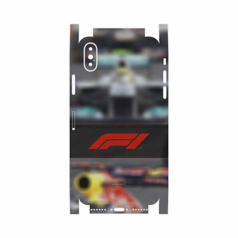 برچسب پوششی ماهوت مدل Formula One-FullSkin مناسب برای گوشی موبایل اپل iPhone X