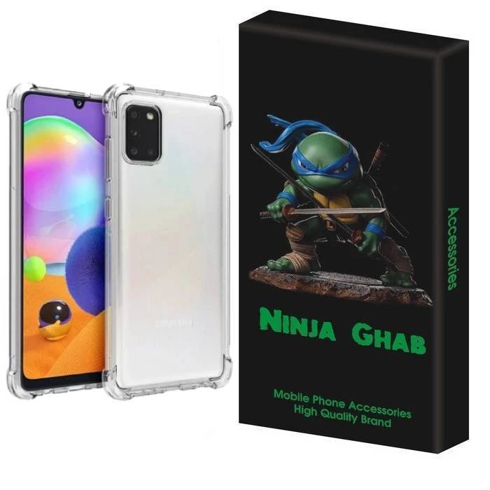 کاور نینجا قاب مدل ژله ای کپسول دار مناسب برای گوشی موبایل سامسونگ Galaxy A31