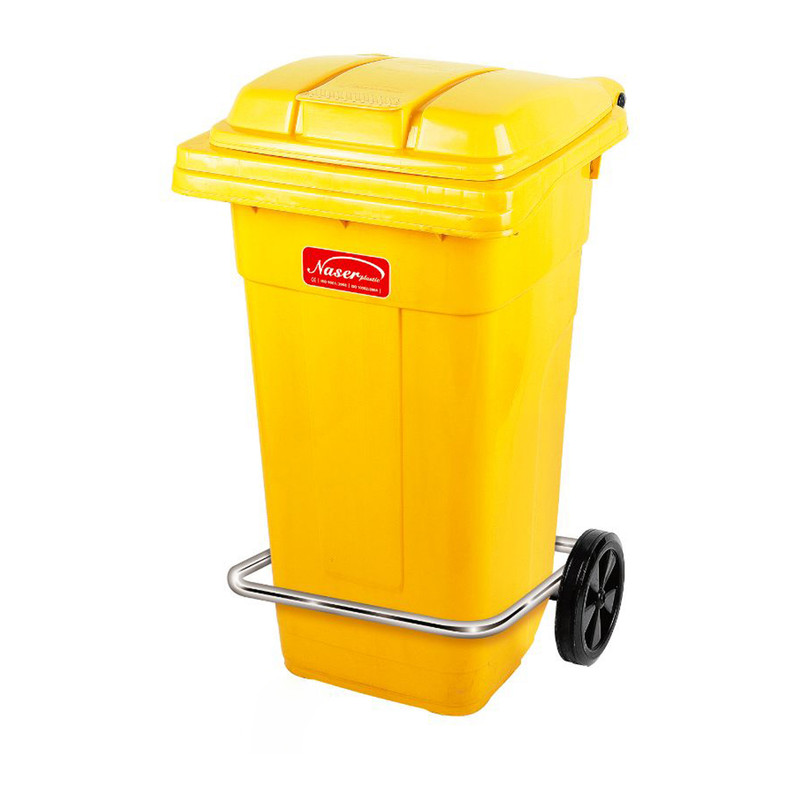 سطل زباله پدالی ناصر پلاستیک مدل T5105
