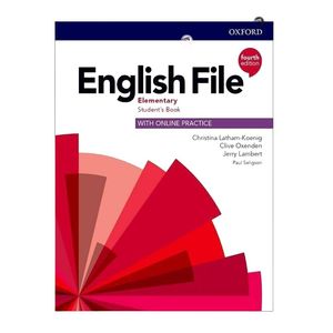 کتاب English File Elementary 4th edition اثر جمعی از نویسندگان انتشارات دنیای زبان امید