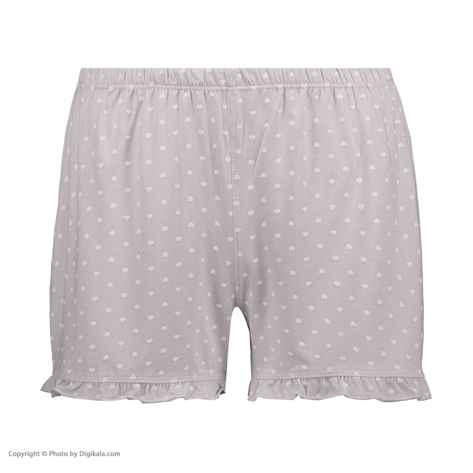 ست تی شرت آستین کوتاه و شلوارک زنانه مونسا مدل 163135694 - - 3