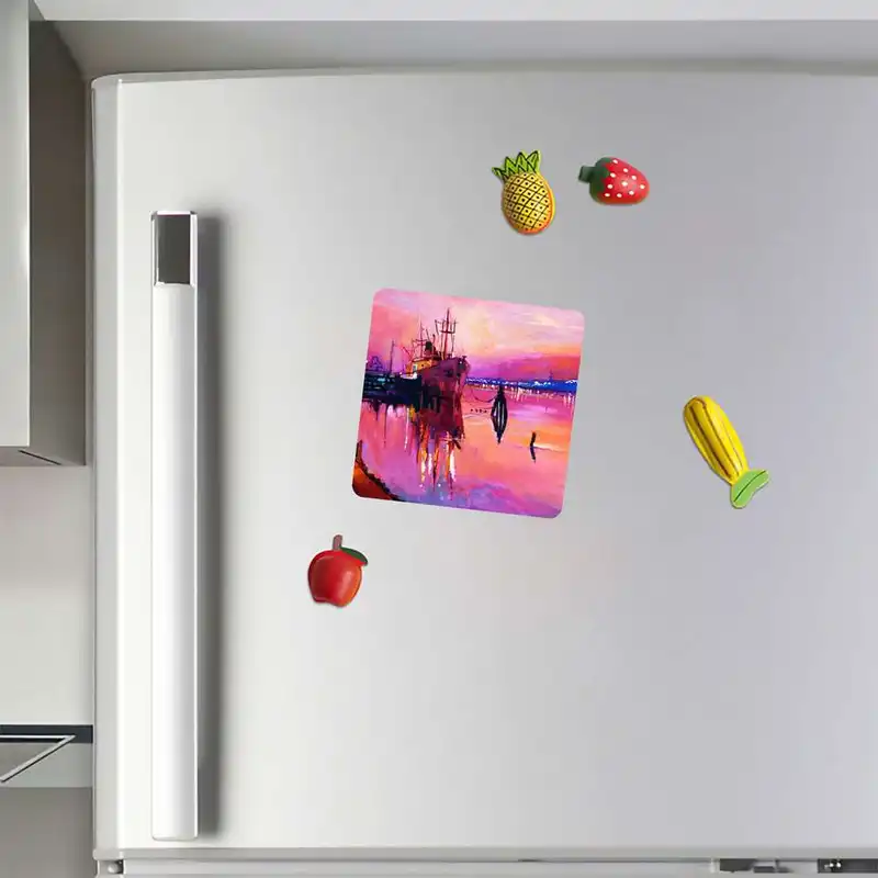 مگنت طرح نقاشی رنگ روغن مدل mg10571