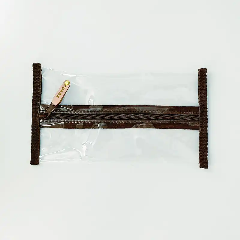 کیف لوازم آرایش زنانه مدل  شفاف sayas H112