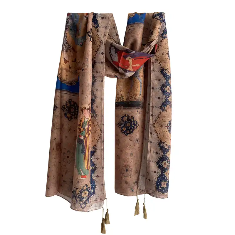 شال زنانه مدل قاجار