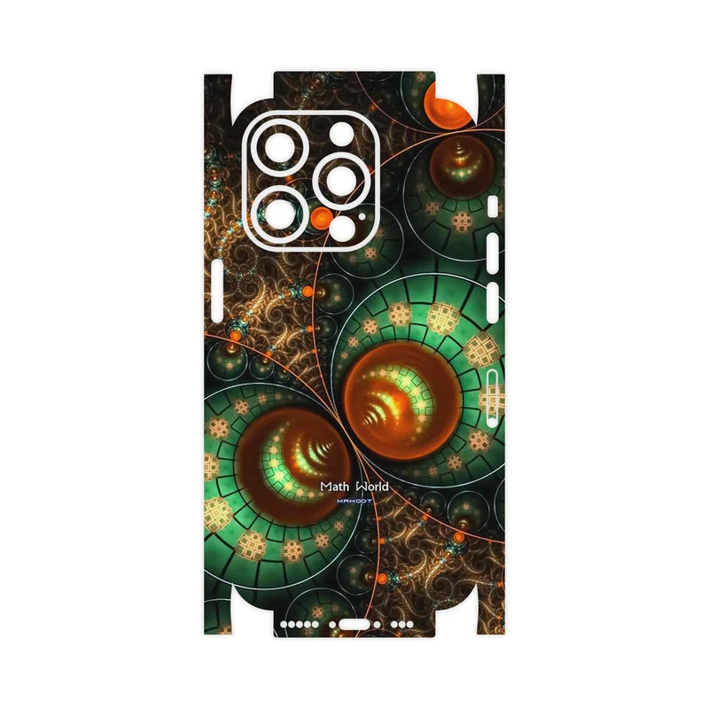 برچسب پوششی ماهوت مدل Mathematical Geometric Shape 3-FullSkin مناسب برای گوشی موبایل اپل iPhone 14 Pro