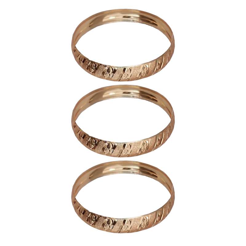 النگو دخترانه مدل ستاره 2 بسته 3 عددی