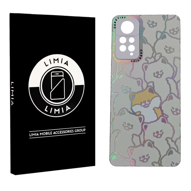 کاور لیمیا مدل فانتزی لنزدار طرح عروسکی شبرنگی مناسب برای گوشی موبایل شیائومی Redmi Note 11 Pro/12 Pro