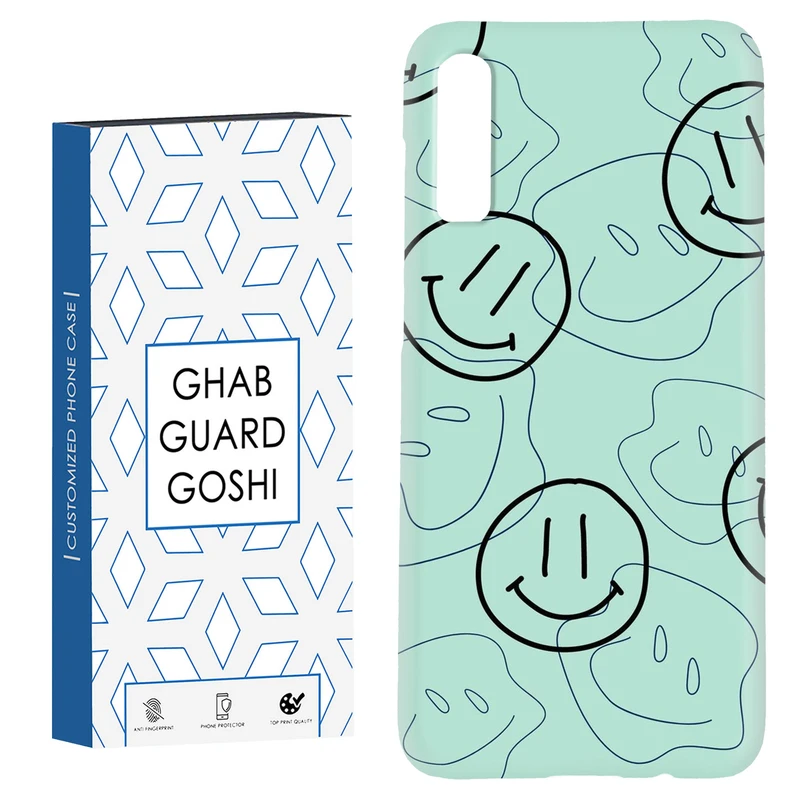 کاور قاب گارد گوشی طرح خوشحال کد Dimo-245 مناسب برای گوشی موبایل سامسونگ Galaxy A70 / A70s