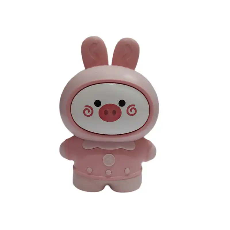 پنکه همراه شارژی مدل عروسکی طرح خرگوش کد 663