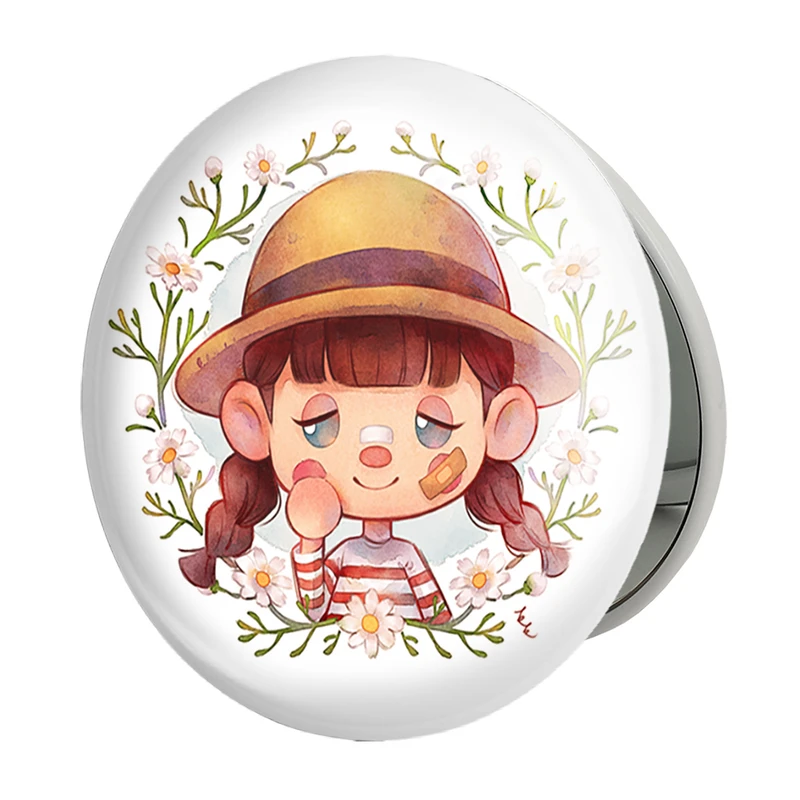 آینه جیبی خندالو طرح بازی انیمال کراسینگ (Animal Crossing) مدل تاشو کد 32635