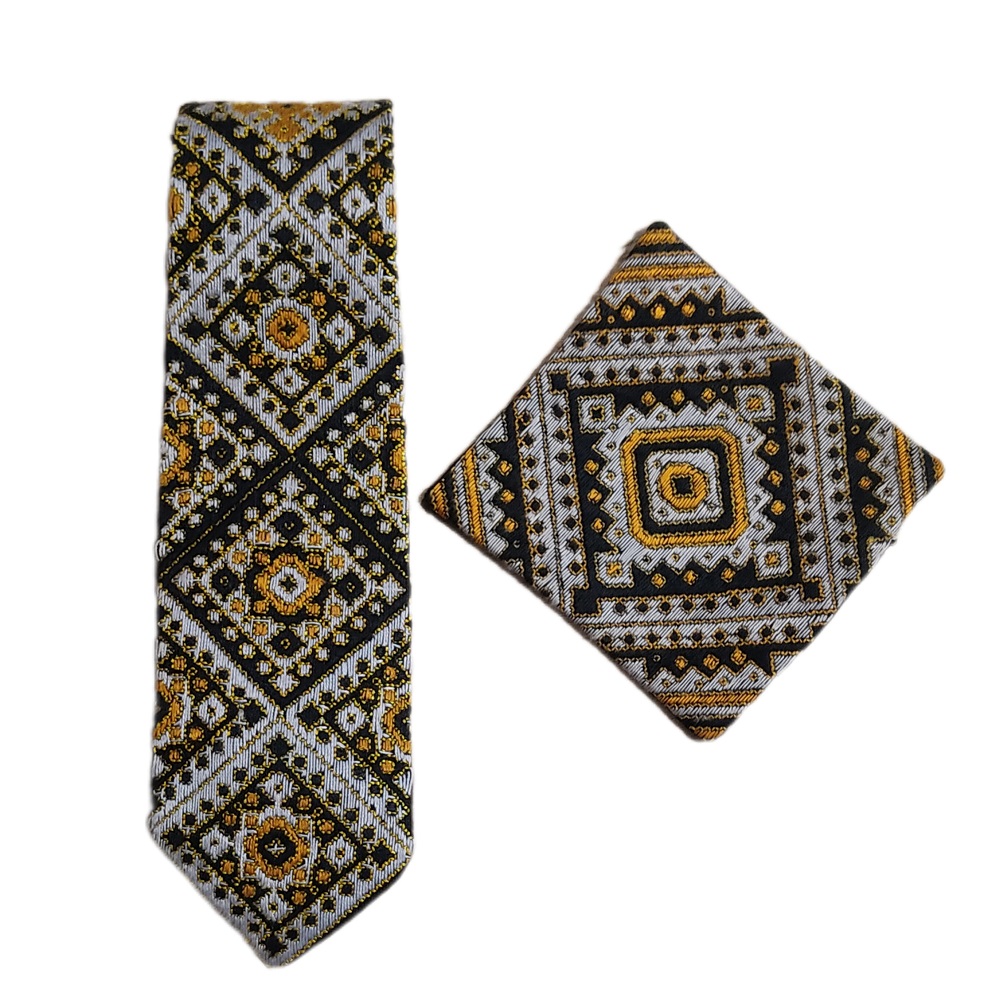 نکته خرید - قیمت روز ست کراوات و دستمال جیب مردانه مدل TA1 خرید