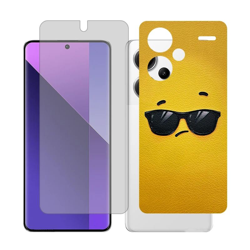 محافظ صفحه نمایش مات گلس مدل Together مناسب برای گوشی موبایل شیائومی Redmi Note 13 Pro Plus به همراه برچسب پوششی