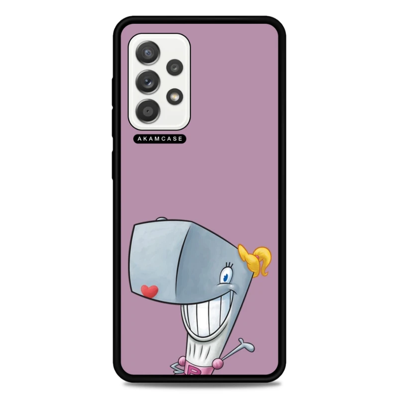 کاور آکام مدل AMC-WSGA52-SPONGE BOB17 مناسب برای گوشی موبایل سامسونگ Galaxy A52