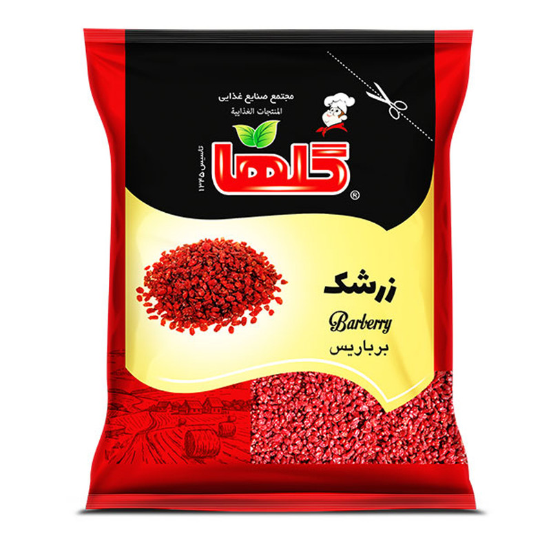 زرشک پفکی گلها - 40 گرم