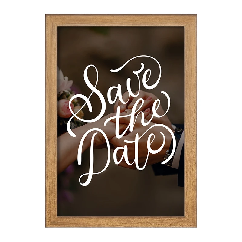 تابلو خندالو مدل عروسی کد F1496